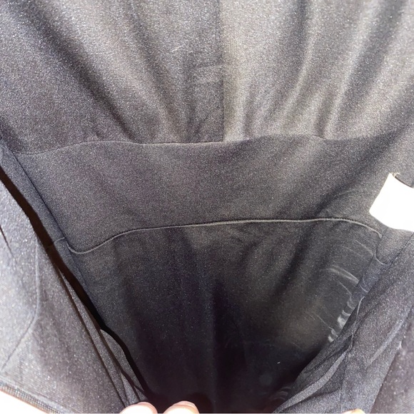 Elegant Dark Grey Lady Boss Dress Cap Short Sleeve Office Cocktail Modain Medium - Picture 14 of 16